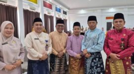 Wakil Walikota Sungai Penuh, Azhar Hamzah yang membuka seminar Muatan Lokal Budaya Daerah di Sekolah di Sungai Penuh.