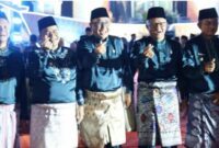 Tampak Walikota Sungai Penuh, Alfin bersama kepala Daerah dalam Provinsi Jambi saat menyambut para kafilah yang berhasil raih prestasi terbaik.