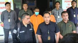 Polres Muaro Jambi gelar Pers Release penangkapan  pelaku curanmor dan penganiayaan.