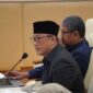 Kepala BKN RI, Zudan Arif Fakrulloh saat hearing bersama Komisi II DPR RI 