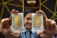 Foto : Emas, Pegadaian Kelola 129 Ton Emas hingga Oktober 2025, Didukung Kinerja Bullion Bank