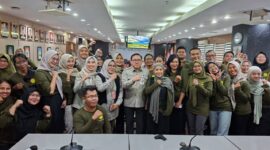 Suasana saat pelatihan  Pengawas Kesehatan Masyarakat Veteriner