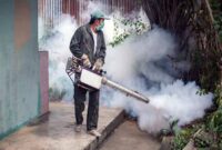 Ilustrasi pelaksanaan Fogging Cegah DBD