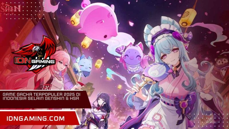 Tampilan Game Gacha yang mulai populer di Indonesia