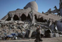 Foto : Kondisi gaza, ditengah gencatan senjata dengan israel yang dinilai masih rapuh.