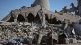 Foto : Kondisi gaza, ditengah gencatan senjata dengan israel yang dinilai masih rapuh.