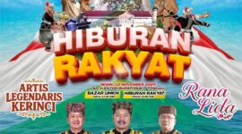 Dalam Memeriahkan HUT Kerinci ke 67, Pemerintah menggealr Hiburan Rakyat