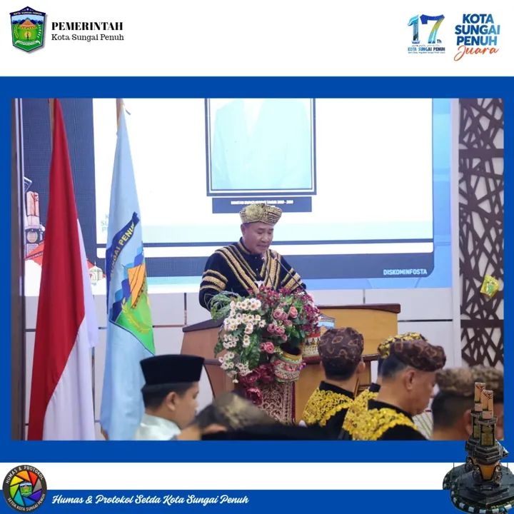 Pemerintah Kota Sungai Penuh menggelar Sidang Paripurna Istimewa DPRD