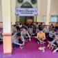 Suasana pelaksanaan kegiatan Khotmil Quran yang dilaksanakan Polres Sarolangun.