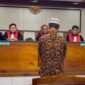 Suasana sidang Agus di Kerinci