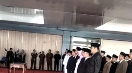 Prosesi pelantikan puluhan pejabat Administrator Kerinci