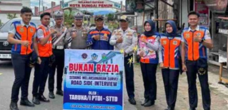 Prosesi pelaksanaan RSI yang dilaksanakan Dishub Sungai Penuh.