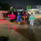 Hingga malam dinas PUPR Kerinci bersama instansi terkait terus berupaya mengantisipasi banjir meluas
