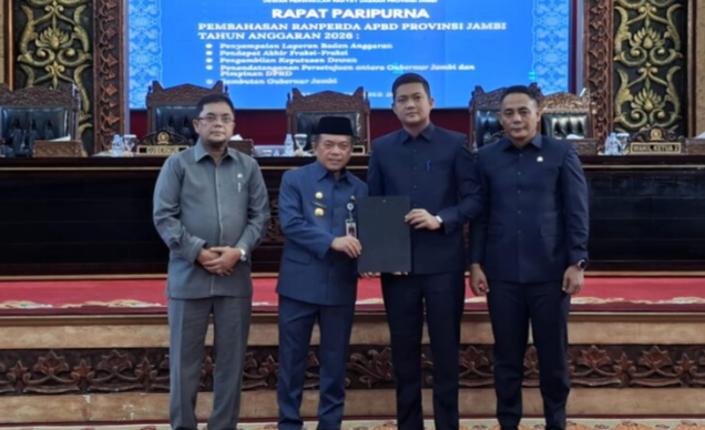 DPRD Provinsi Jambi Sahkan APBD 2026.