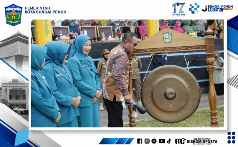Jambore PKK dan Pasar Rakyat Kota Sungai Penuh Resmi di Buka