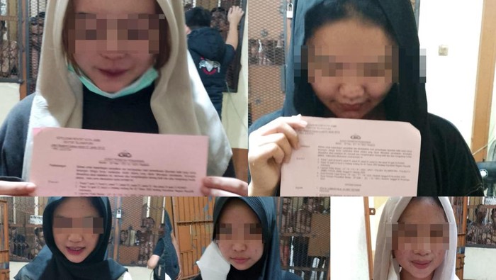 Foto : Lima Pelaku Pengeroyokan terhadap DMS (20) Wanita di Jambi