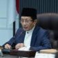 Foto : Menteri Agama RI, Nazaruddin Umar. Kementerian Agama (Kemenag) mengumumkan sebanyak 101.786 guru madrasah dan guru pendidikan agama di sekolah dinyatakan lulus Pendidikan Profesi Guru (PPG) Dalam Jabatan Angkatan 3.
