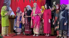 Penasehat Nurani Perempuan Jambi (NURPUJI), Hj. Hesnidar Haris, SE (Hesti Haris), menghadiri pelantikan pengurus NURPUJI masa bakti 2025-2028