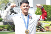 Rizki Juniansyah Raih DUa Mendali Emas dan Satu Perunggu serta Diangkat jadi TNI Oleh Presiden RI 