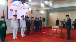 Tampak Wakilo Bupati, Murison melantik 7 pejabat Kerinci