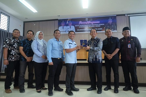 Pemkab dan Kejari Muaro Jambi perkuat kerjsasama dibidang hukum
