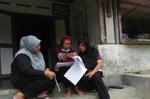 Ilustrasi petugas Sensus ekonomi