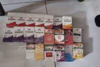 Foto: beberapa jenis rokok ilegal yang beredar dipasaran