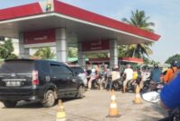 Foto : Salah satu SPBU di Sungai Penuh