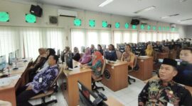 Suasana uji kompetensi atau profiling ASN (ProASN) Tahun 2025 bagi 392 pejabat Sarolangun
