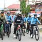 Walikota Sungai Penuh saat mengikuti Juara Bike Adventure Walikota Sungai Penuh Open.