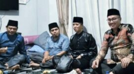 Walikota Sungai Penuh, Alfin saat berkunjung ke Pemondokan Kafilah Sungai Penuh