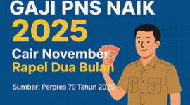 Pemerintah segera melakukan pencairan rapel kenaikan gaji Aparatur Sipil Negara (ASN) dan pensiunan.