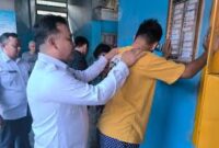 Razia rutin dilakukanLapas Kelas IIB Sarolangun, guna menjaga keamanan dan kenyamanan dalam blok hunian 