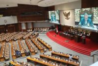 Foto : Suasana Sidang Paripurna DPR RI