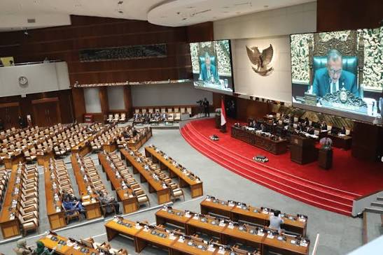 Foto : Suasana Sidang Paripurna DPR RI