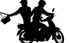 Ilustrasi Jambret yang resahkanbwarga Jambi saat melalui jalan Mendalo-Simpang Rimbo dimalam hari