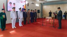 Prosesi pelantikan pejabat Pemkab Kerinci sebelumnya.