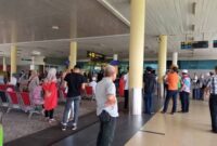 Suasana Bandara Sultan Thaha Jambi.