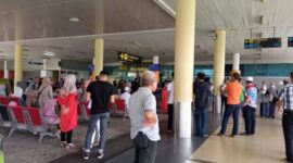 Suasana Bandara Sultan Thaha Jambi.