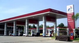 Foto : SPBU, ditengah akan diberlakukannya aturan baru pembelian Pertalite