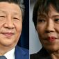 Foto: Presiden China, Xi Jinping dan PM Jepang, Sanae Takaichi