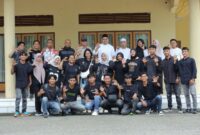 Wabup Bungo saat lepas kontingen Arum Jeram Bungo ikut Kejurprov di Kerinci