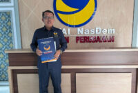 Izhar Majid Ditetapkan sebagai Ketua DPD Nasdem Merangin