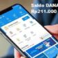Dapatkan Saldo DANA Gratis Rp211.000