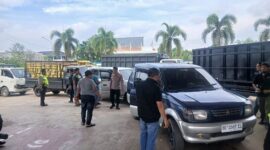 Sejumlah Kendaraan ditertibkan Polsek Kota Baru, karena diduga Langsir BBM Bersubsidi