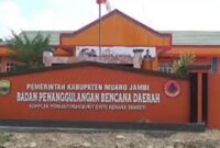 Foto : Kantor BPBD Muaro Jambi