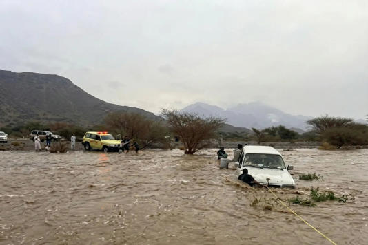 Kondisi jedah Saat diterjang banjir besar.
