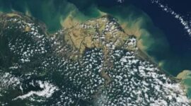 NASA rilis citra satelit Aceh dan SUMUT saat banjir terjadi