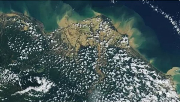 NASA rilis citra satelit Aceh dan SUMUT saat banjir terjadi