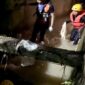 Tim SAR Upayakan pencarian terhadap Bocah yang diduga hanyut di Drainase.